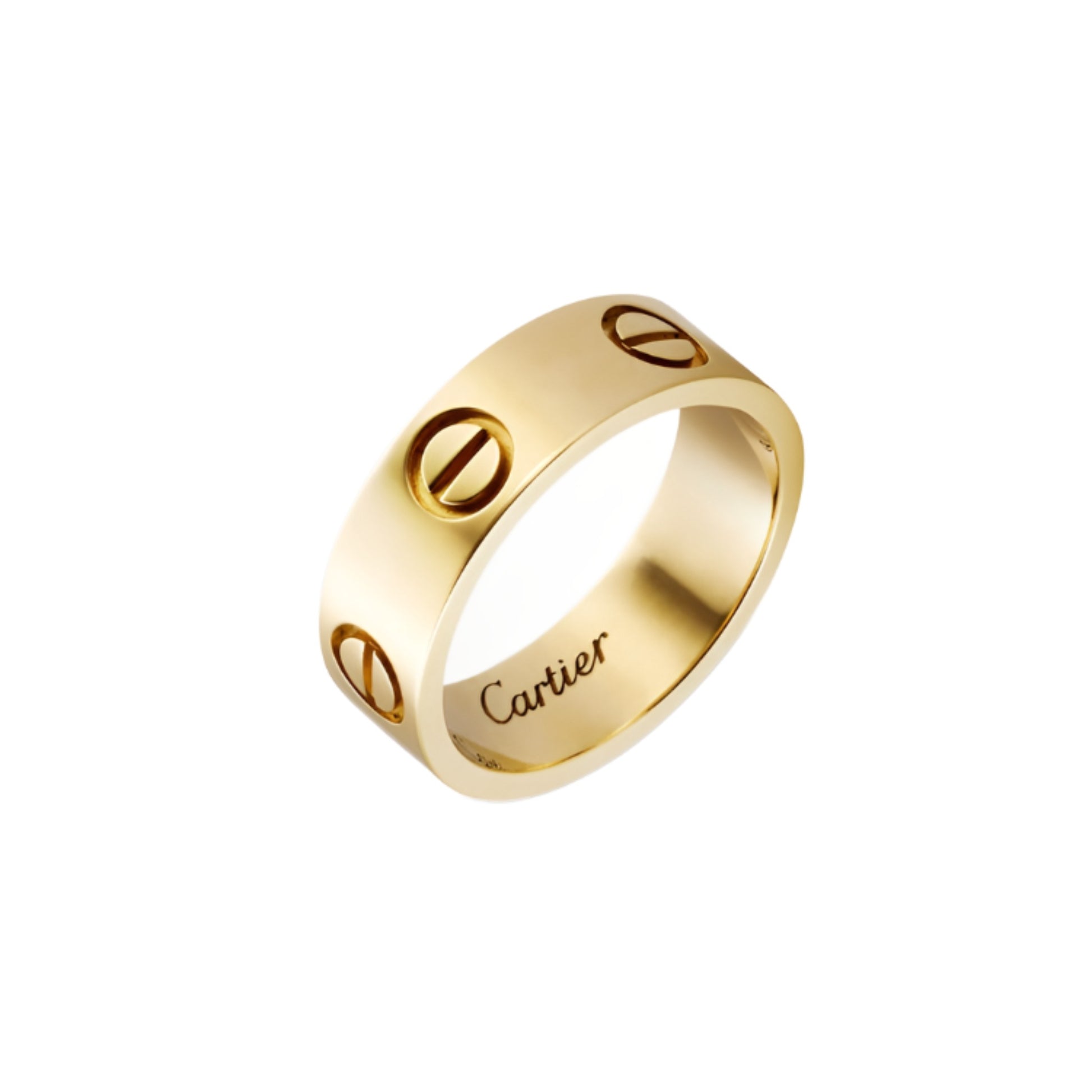 Love-gold-band-ring